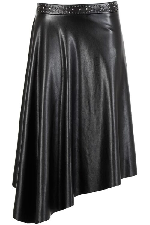 Leather Long Skirt For Women KL 10016