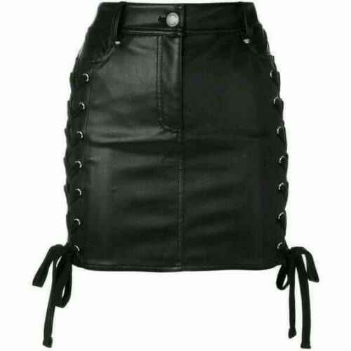 Leather Short Skirt For Women KL 100110